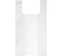 Фасовочный пакет-майка ООО Комус на втулке, ПНД, био, 26+14x47, 11 мкм, 200 штук в упаковке 1536928