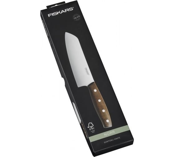 Нож Сантоку Fiskars Norr 16cm 1016474