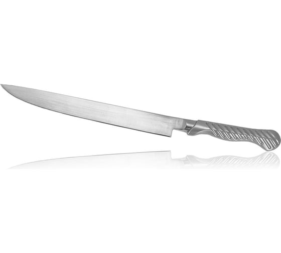 Кухонный нож для тонкой нарезки TOJIRO service knife длина лезвия 190 мм, сталь мо-v, рукоять сталь FD-704