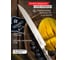 Кухонный нож для тонкой нарезки TOJIRO service knife длина лезвия 190 мм, сталь мо-v, рукоять сталь FD-704 7