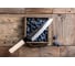 Кухонный поварской нож TOJIRO hammered finish длина лезвия 180 мм, сталь vg-10, 3 слоя, рукоять магнолия F-1114 4