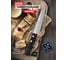 Универсальный кухонный нож TOJIRO western, длина лезвия 135 мм, vg-10 сталь, 3 слоя, рукоять стабилизированная эко-древесина F-304 6