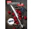 Универсальный кухонный нож TOJIRO service knife, длина лезвия 120 мм, сталь vg-10, 37 слоев, рукоять сталь FD-702 4