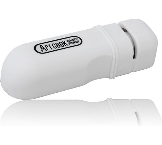 Точилка для ножей TOJIRO 110x35x25 мм, пластик, белый FK-437 1