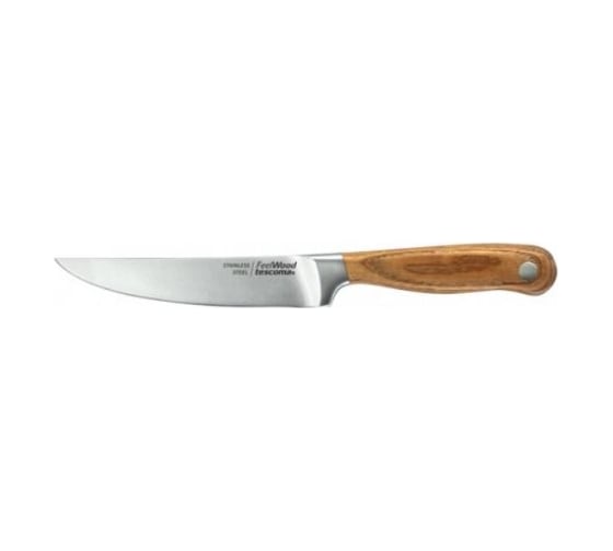 Универсальный нож Tescoma feelwood, 13 см, бежевый 884812 1