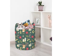 Корзина для игрушек JOYARTY рождественские свечи 35x35 см toba_380847_S