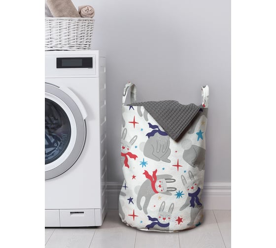 Корзина для хранения вещей JOYARTY вечеринка зайцев 35x50 см gaba_419819_M 1