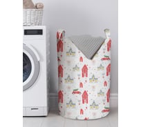 Корзина для хранения вещей JOYARTY новогодние хлопоты 40x60 см gaba_380862_L