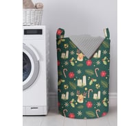 Корзина для хранения вещей JOYARTY рождественские свечи 40x60 см gaba_380847_L