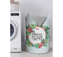 Корзина для хранения вещей JOYARTY омела на рождество 40x60 см gaba_380826_L