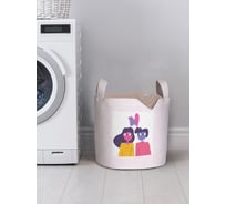 Корзина для хранения вещей JOYARTY Влюбленные 35x35 см gaba_422672_S