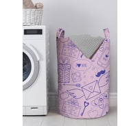 Корзина для хранения вещей JOYARTY Послания любви 40x60 см gaba_422686_L