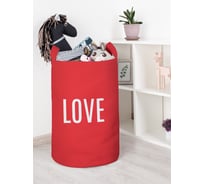 Корзина для игрушек JOYARTY Любовь 40x60 см toba_422708_L