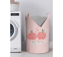 Корзина для хранения вещей JOYARTY Счастливые яблочки 40x60 см gaba_422680_L