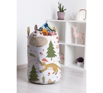 Корзина для игрушек JOYARTY новогодние коты 35x50 см toba_419836_M