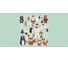 Корзина для игрушек JOYARTY новогодние зверюшки 35x50 см toba_380868_M 2