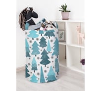 Корзина для игрушек JOYARTY зима в лесу 40x60 см toba_419839_L