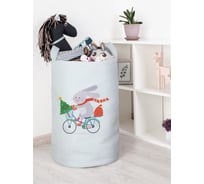 Корзина для игрушек JOYARTY зайка с подарками 40x60 см toba_419833_L