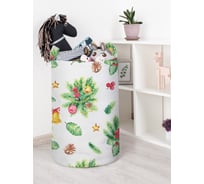 Корзина для игрушек JOYARTY букет с омелой 40x60 см toba_380860_L