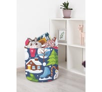 Корзина для игрушек JOYARTY новогоднее настроение 35x35 см toba_419866_S