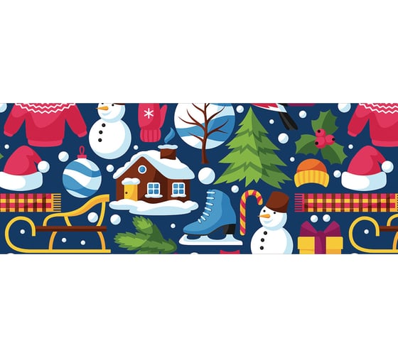 Корзина для игрушек JOYARTY новогоднее настроение 35x35 см toba_419866_S