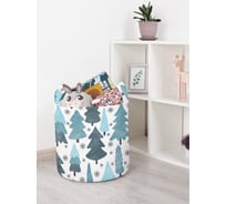 Корзина для игрушек JOYARTY зима в лесу 35x35 см toba_419839_S