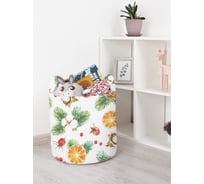 Корзина для игрушек JOYARTY рождественский натюрморт 35x35 см toba_380833_S