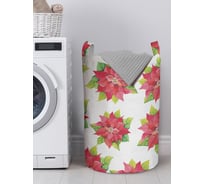 Корзина для хранения вещей JOYARTY акварельная рождественская звезда 40x60 см gaba_419860_L