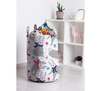 Корзина для игрушек JOYARTY вечеринка зайцев 35x50 см toba_419819_M