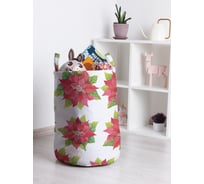 Корзина для игрушек JOYARTY акварельная рождественская звезда 35x50 см toba_419860_M