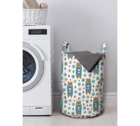 Корзина для хранения вещей JOYARTY мишка с подарком 35x50 см gaba_380867_M