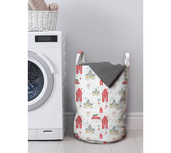 Корзина для хранения вещей JOYARTY новогодние хлопоты 35x50 см gaba_380862_M 1