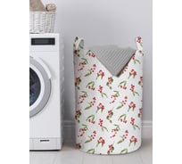 Корзина для хранения вещей JOYARTY рождественская омела 40x60 см gaba_419827_L