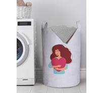 Корзина для хранения вещей JOYARTY Обнимая сердце 40x60 см gaba_422696_L