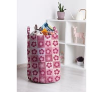 Корзина для игрушек JOYARTY Панно в цветочек 35x50 см toba_422621_M