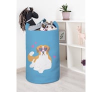 Корзина для игрушек JOYARTY Деловой пес 40x60 см toba_422661_L