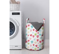 Корзина для хранения вещей JOYARTY Разноцветные Сердца 35x50 см gaba_422724_M