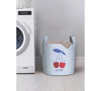 Корзина для хранения вещей JOYARTY Вишинки вместе 35x35 см gaba_422698_S