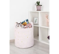 Корзина для игрушек JOYARTY Снегопад из сердец 35x35 см toba_422636_S