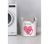 Корзина для хранения вещей JOYARTY Будь моим 35x35 см gaba_422664_S