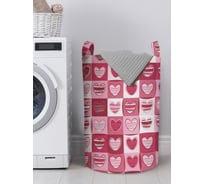 Корзина для хранения вещей JOYARTY Панно с сердцами 40x60 см gaba_422619_L