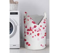 Корзина для хранения вещей JOYARTY Дождь из сердец 40x60 см gaba_422646_L