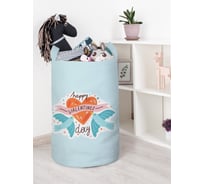 Корзина для игрушек JOYARTY Любовь и голуби 40x60 см toba_422671_L