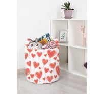 Корзина для игрушек JOYARTY Шар из сердца 35x35 см toba_422634_S