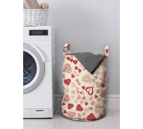 Корзина для хранения вещей JOYARTY Разнообразные сердечки 35x50 см gaba_422626_M