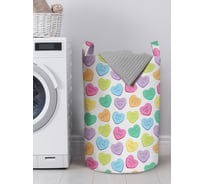 Корзина для хранения вещей JOYARTY Радуга сердец 40x60 см gaba_422645_L