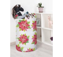 Корзина для игрушек JOYARTY акварельная рождественская звезда 40x60 см toba_419860_L