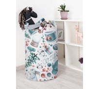 Корзина для игрушек JOYARTY уютная зима 40x60 см toba_419844_L