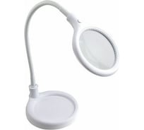 Малая настольная лупа с подсветкой 30 LED REXANT 3X 31-0247