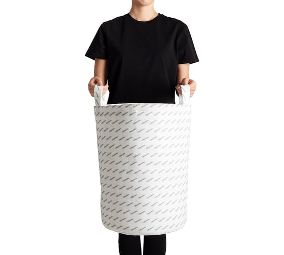 Корзина для игрушек JOYARTY Гирлянда из сердец 35x50 см toba_422710_M